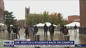 UW, Seattle U students back on campus