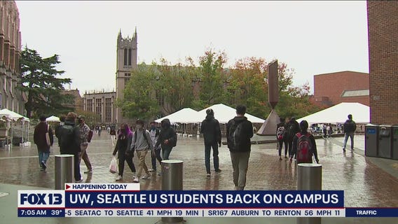 UW, Seattle U students back on campus