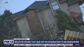 Bellevue house that slid off its foundation to be demolished