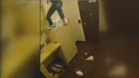 Bank robber hides in ceiling for hours in Newcastle