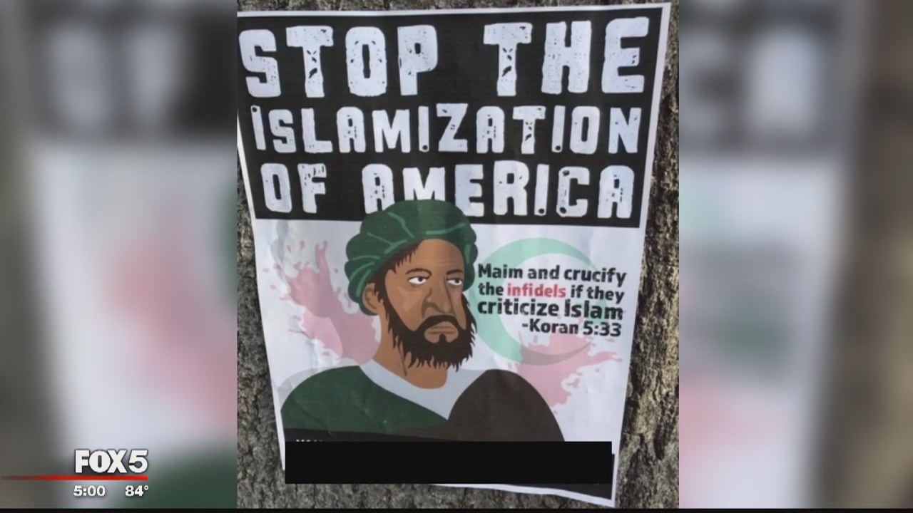 Flyers with hateful messages found in Alexandria neighborhoods