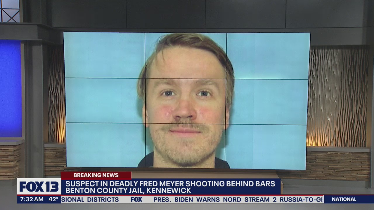 Suspect in deadly Fred Meyer shooting booked into jail | FOX 13 Seattle