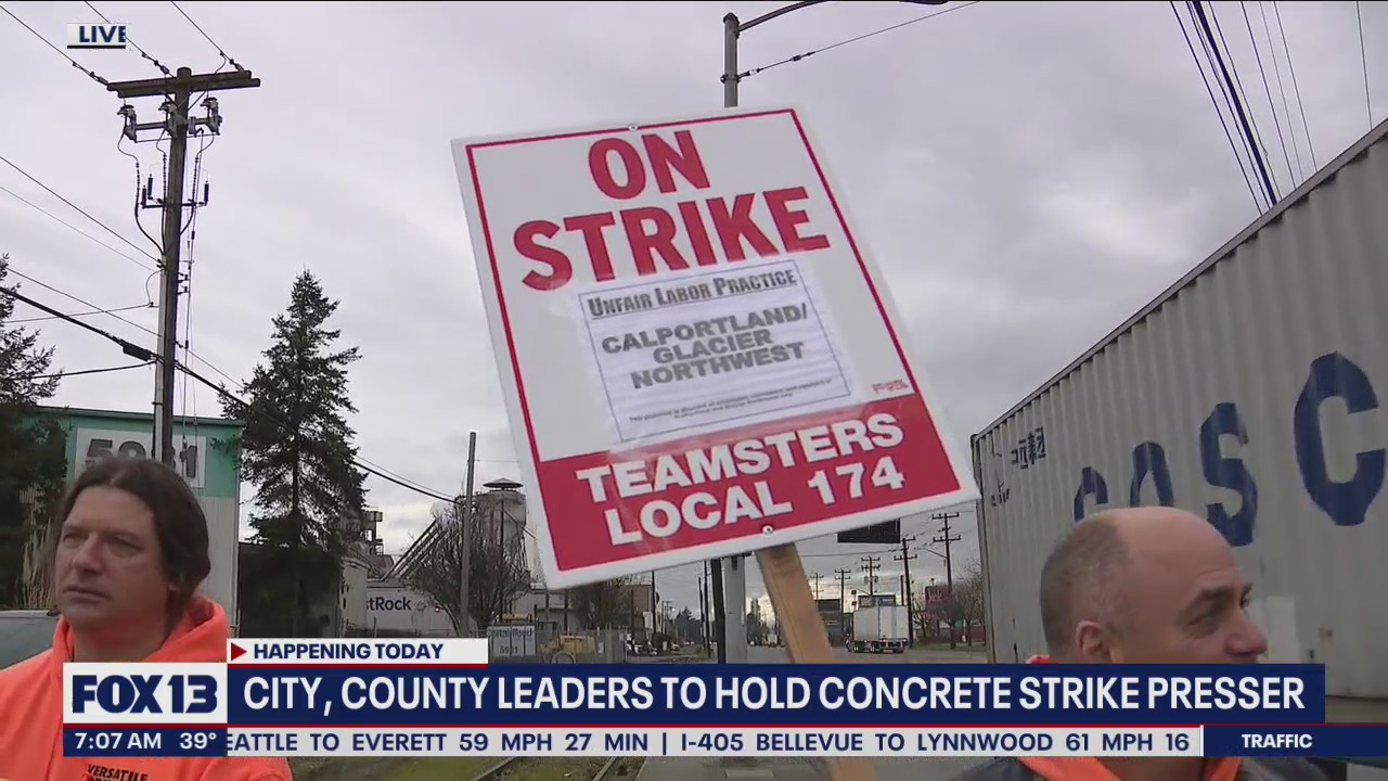 Local leaders to address concrete worker?s strike