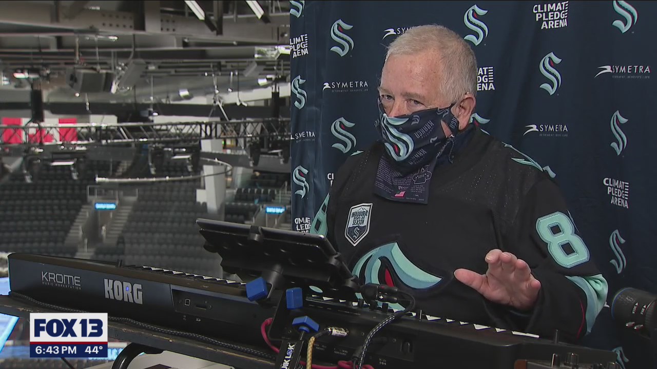 Meet the Seattle Kraken's famous organist Rod Masters