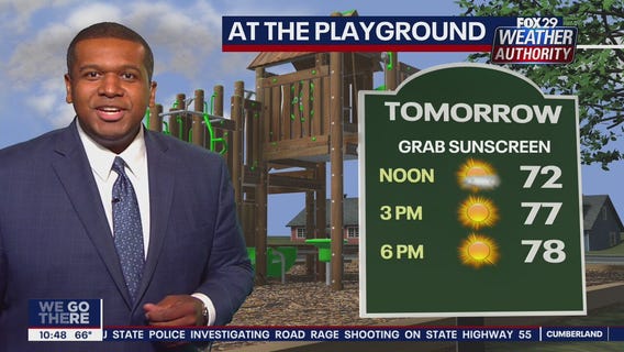 FOX 29 Weather Authority 7-day forecast 10 p.m.