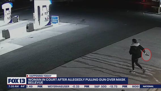 Woman due in court over allegedly pulling gun over mask argument