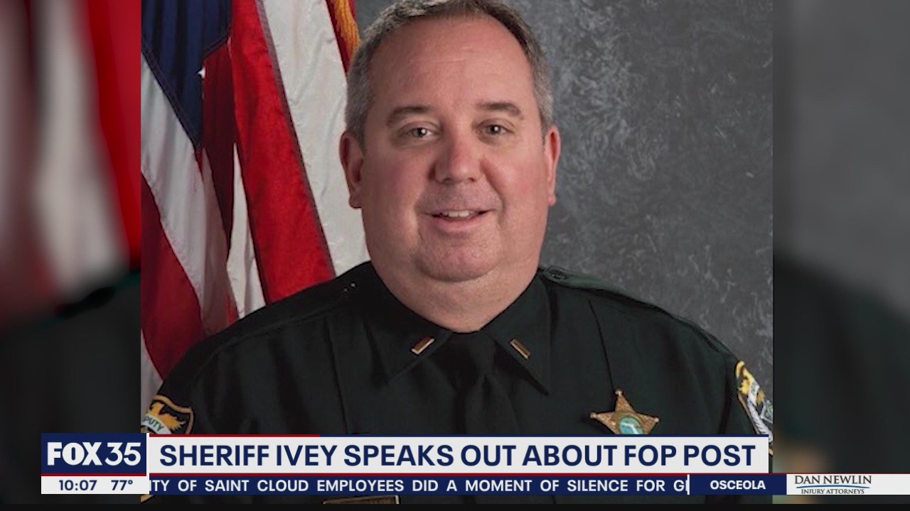 Sheriff Ivey speaks out about controversial post