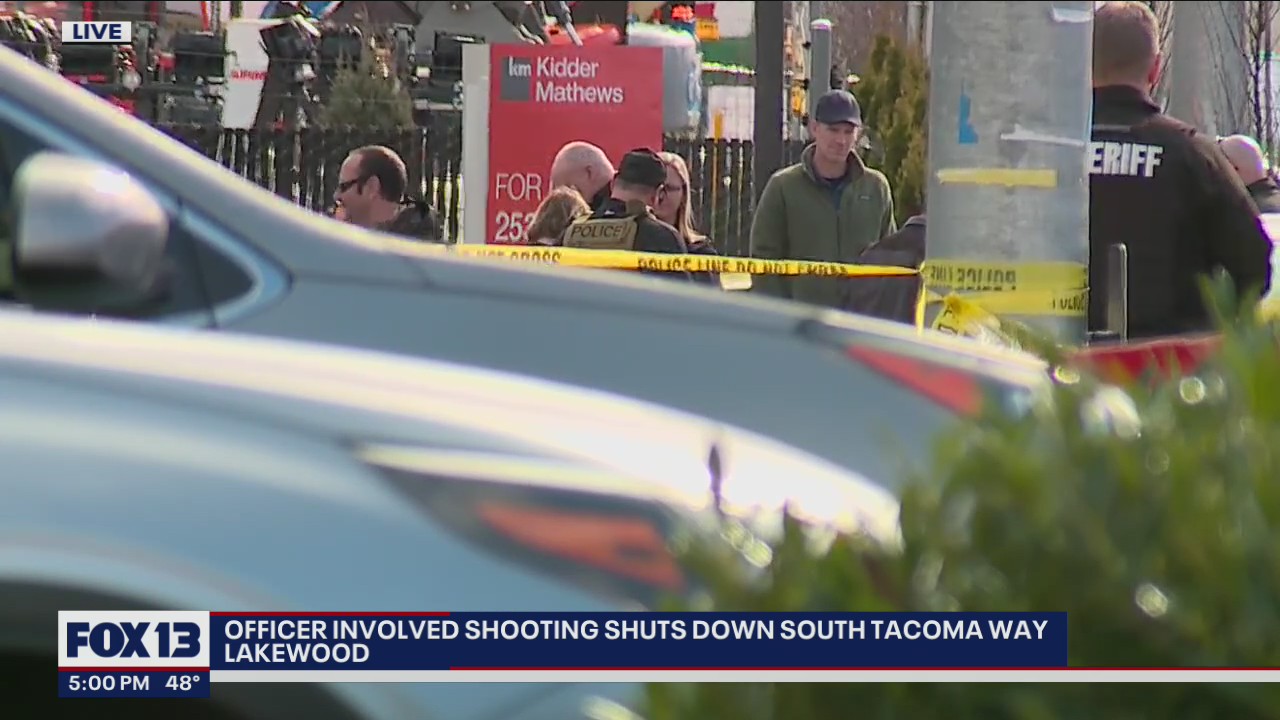 Police shoot suspect following pursuit in Lakewood