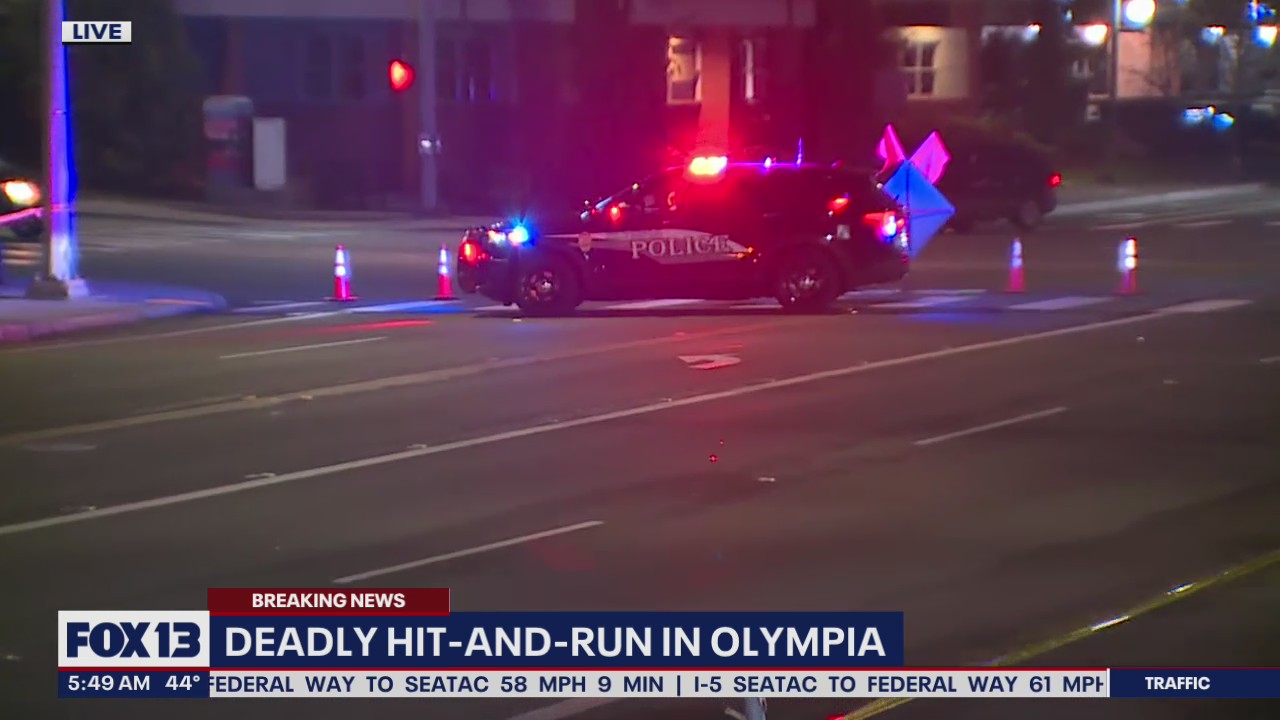 Deadly hit-and-run in Olympia