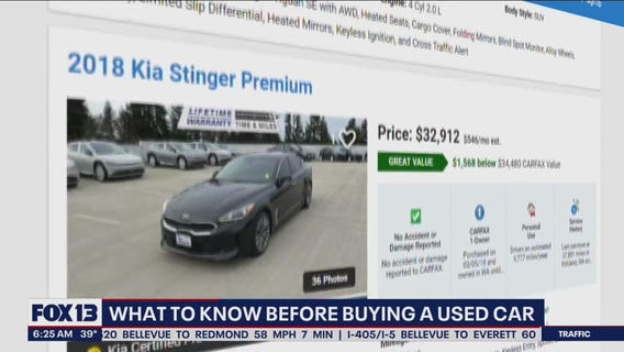 What to know before buying a used car
