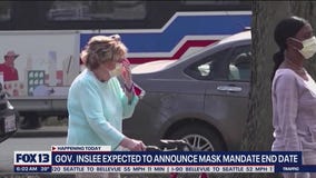 Gov. Inslee expected to announce mask mandate end date