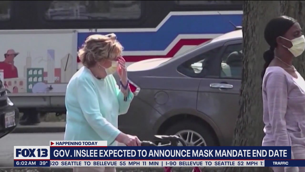 Gov. Inslee expected to announce mask mandate end date