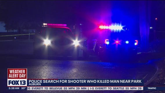 Police are looking for shooter who killed man near Auburn park