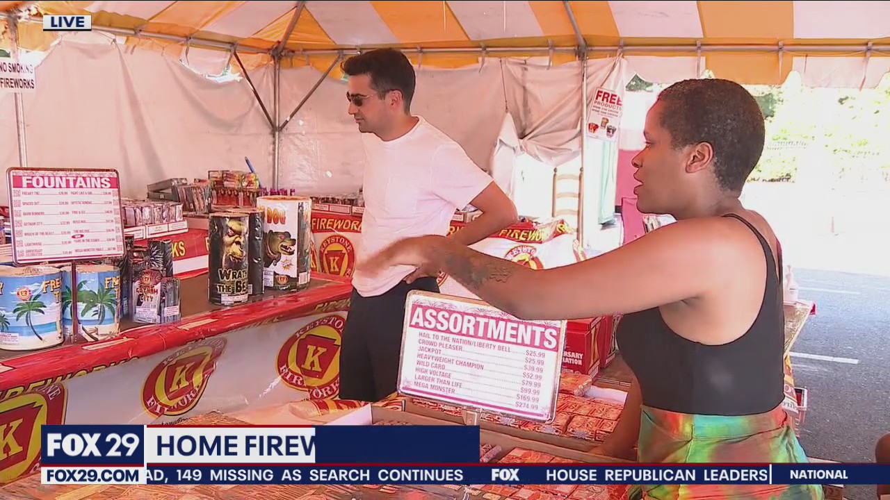 While at home fireworks displays are tempting, experts warn of hazards