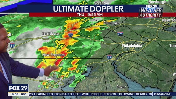 Weather Authority: Severe storms, flash flooding possible as heat wave breaks Thursday