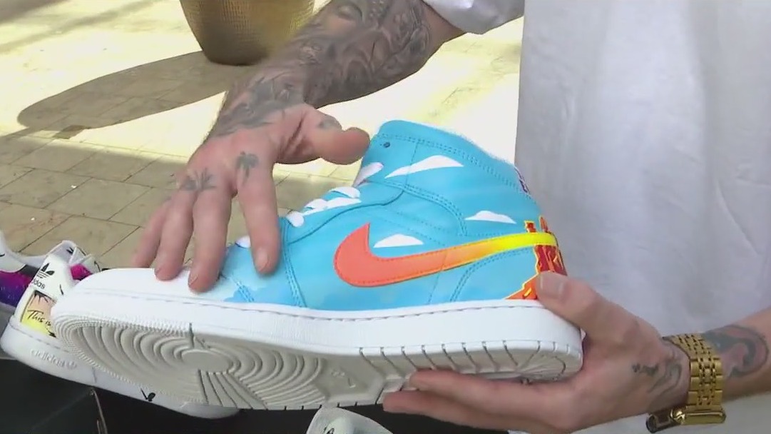 Final Four: AZ sneaker artist creates custom kicks