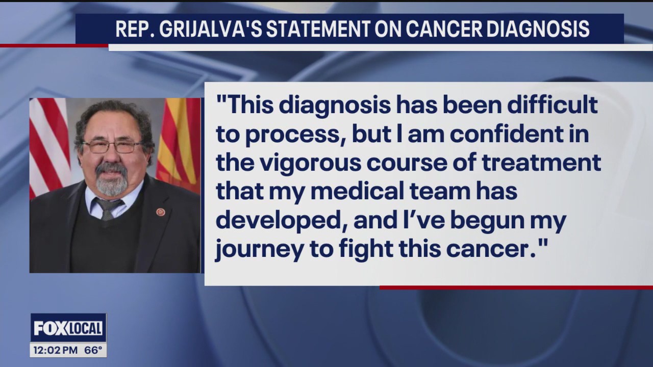 Raul Grijalva announces cancer diagnosis