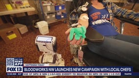 Bloodworks NW launches new campaign with local chefs