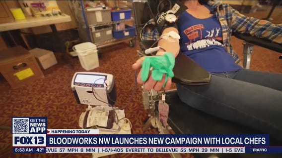 Bloodworks NW launches new campaign with local chefs