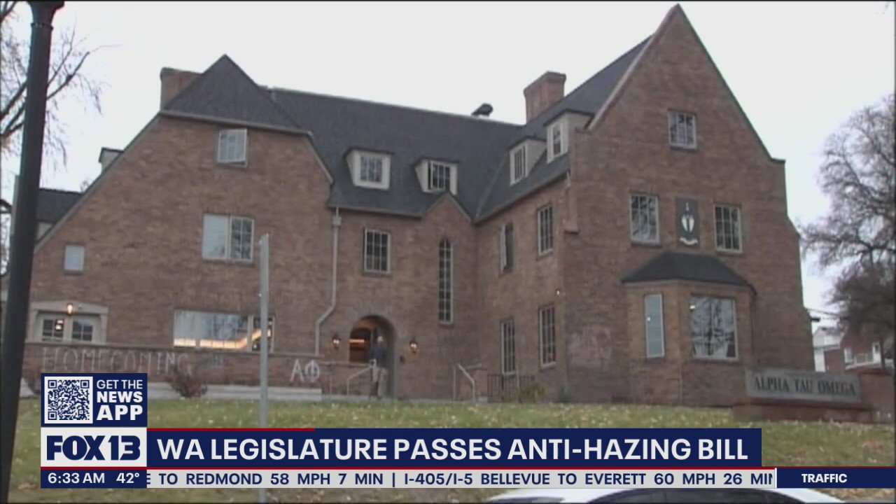 WA legislature passes anti-hazing bill