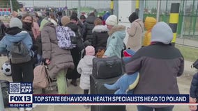 Local psychologists to train volunteers in Poland who in turn will support Ukrainian refugees