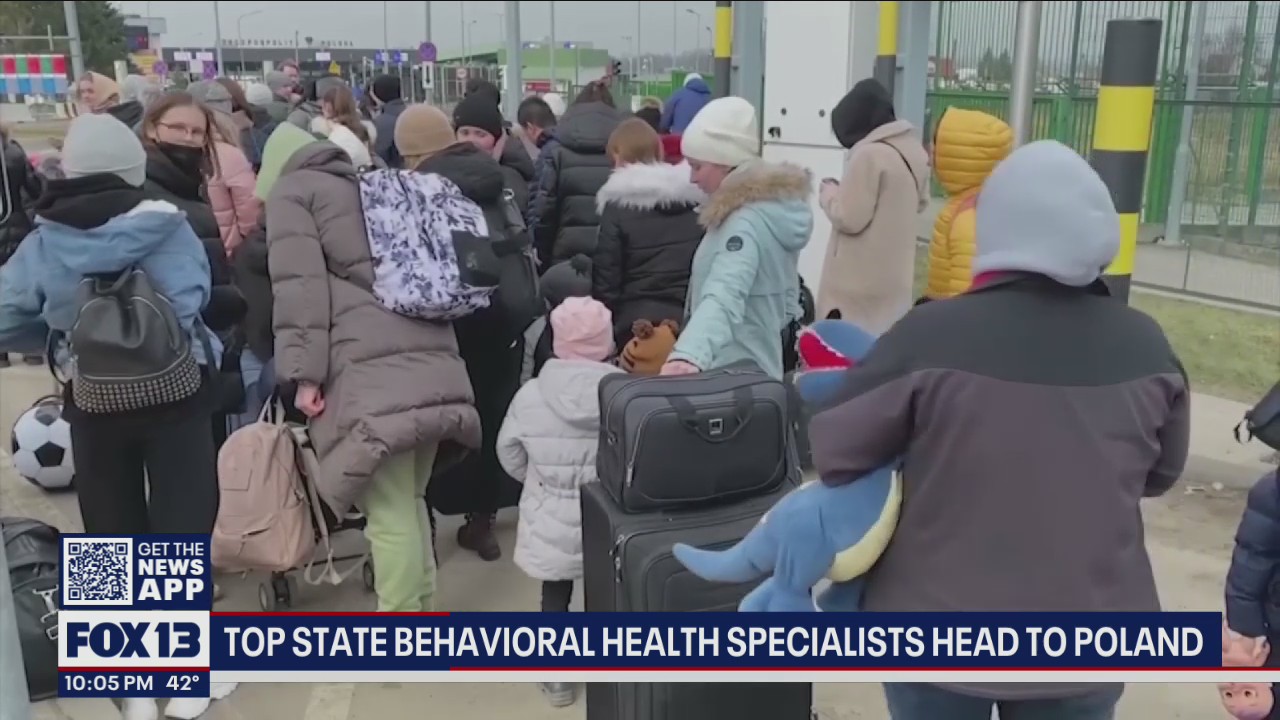 Local psychologists to train volunteers in Poland who in turn will support Ukrainian refugees