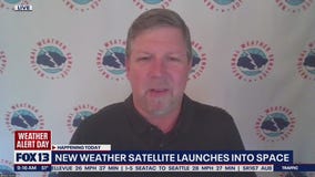 New weather satellite launches into space