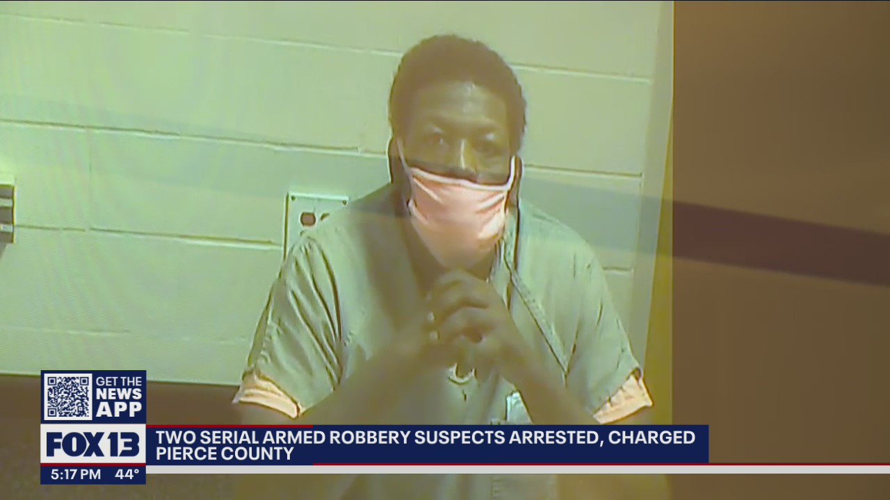 Two serial armed robbery suspects arrested, charged