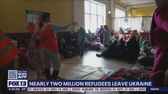 Nearly 2 million refugees leave Ukraine