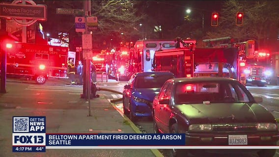 Belltown apartment fire ruled arson