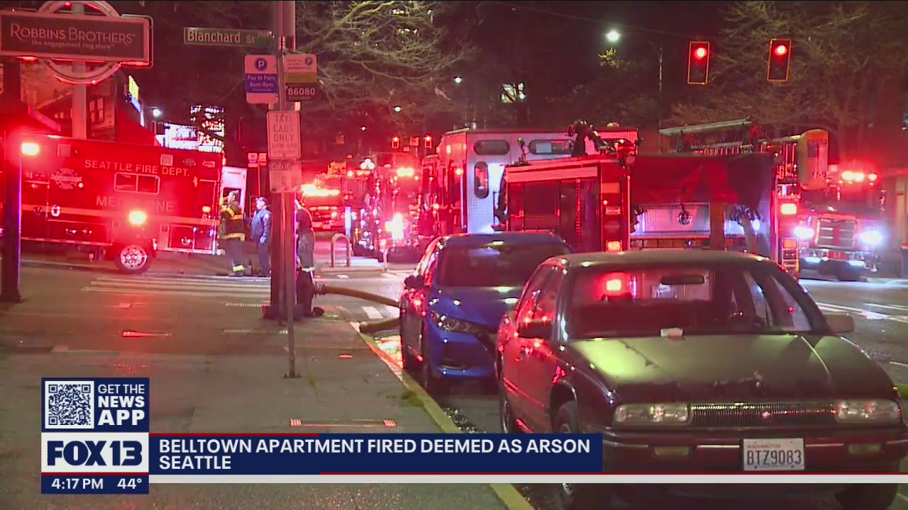 Belltown apartment fire ruled arson