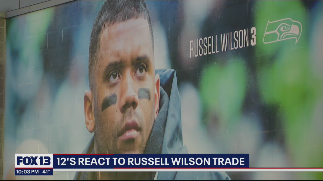 Fans react to Russell Wilson trade announcement.