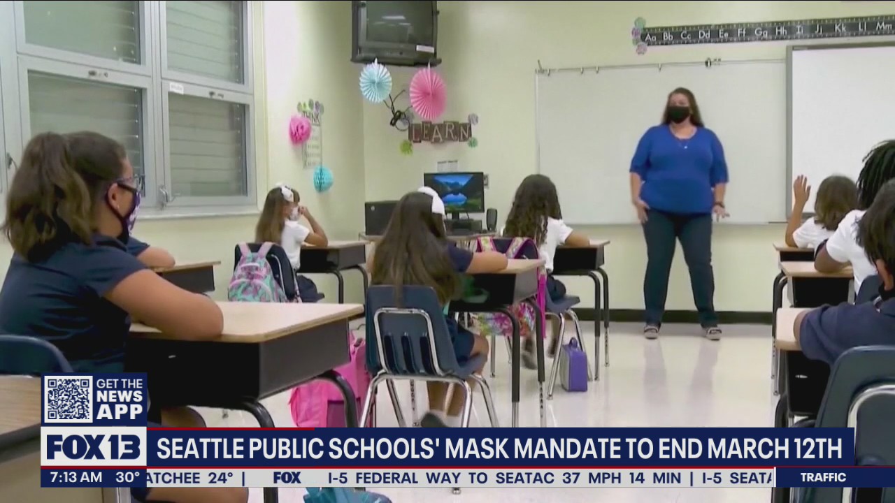Seattle Public Schools? mask mandate to end