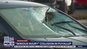 1 seriously injured in Puyallup collision