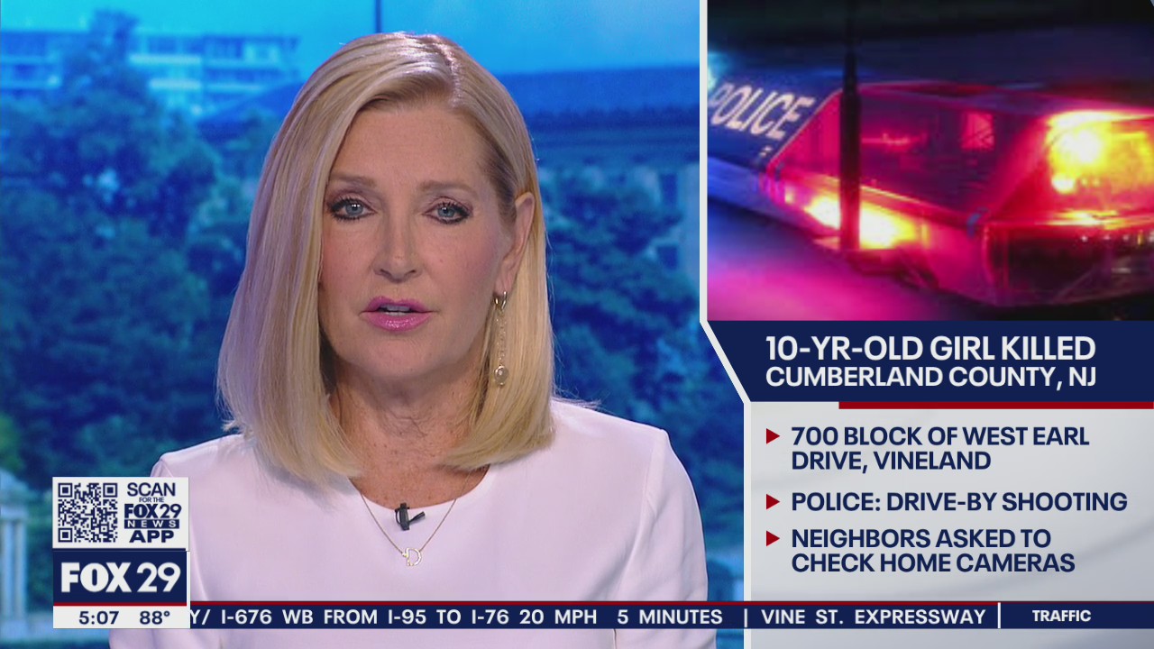 10-year-old girl killed in 4th of July Vineland shooting