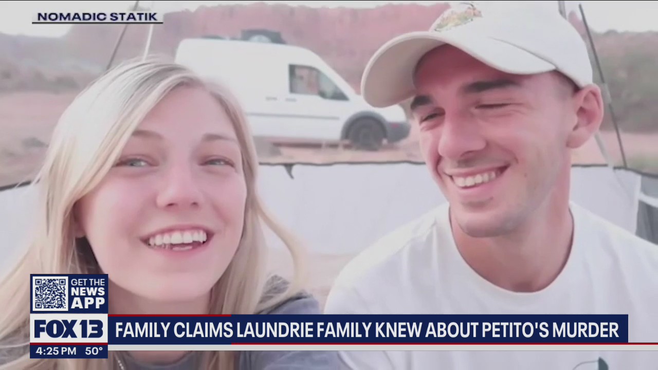 Gabby Petito's family files lawsuit against Brian Laundrie's parents, claims they knew Brian murdered Gabby