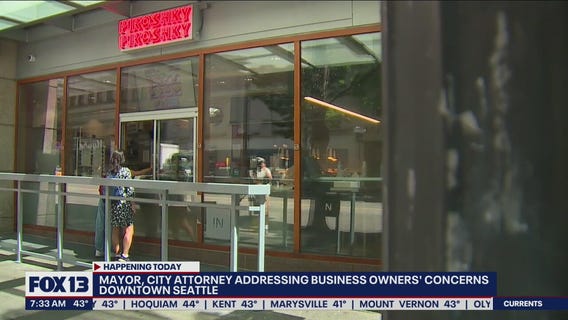 Seattle mayor, city attorney addressing business owners? concerns