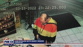 Tumwater Police: Suspect steals truck with 10-month-old baby still in backseat