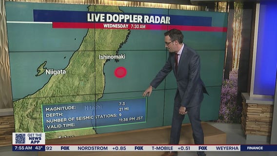 Magnitude 7.3 earthquake hits Japan