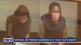 Mother, boyfriend charged in 2-year-old's death