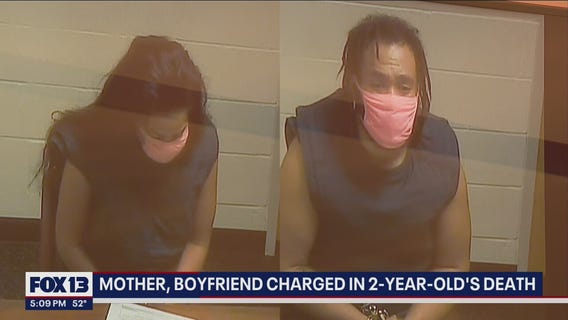 Mother, boyfriend charged in 2-year-old's death