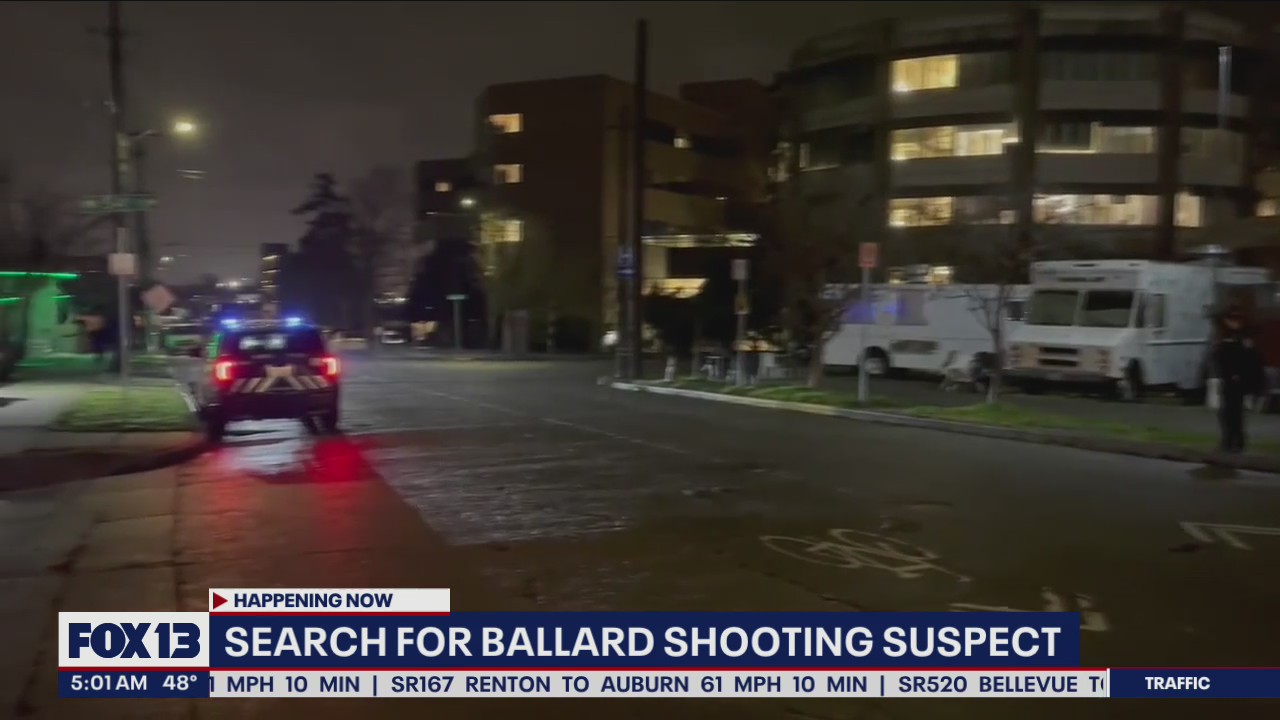 Police search for Ballard shooting suspect