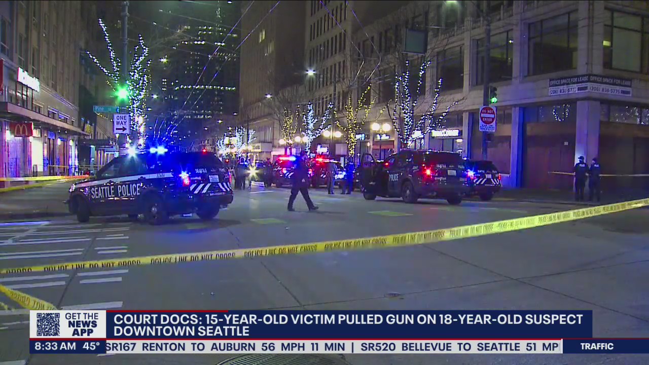 New details about the teen suspected of fatally shooting a 15-year-old in Downtown Seattle