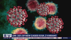 UW Medicine: 1 in 4 new COVID-19 cases attributed to BA.2 omicron variant