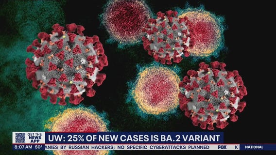 UW Medicine: 1 in 4 new COVID-19 cases attributed to BA.2 omicron variant