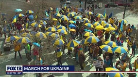 Uniting with Ukraine: Seattle rallies in support