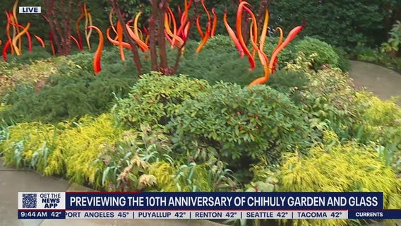Previewing the 10th anniversary of Chihuly Garden and Glass
