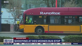 Police investigate shooting at Des Moines bus stop