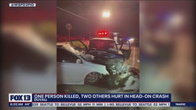 1 dead, 2 injured in head-on crash near Duvall