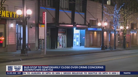 3rd Avenue and Pine Street bus stop to temporarily close over crime concerns